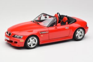 BMW Z3 E36/7 Roadster Vermelho Bburago 1:18 3349 Metal