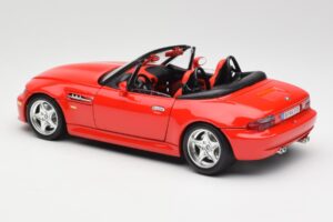 BMW Z3 E36/7 Roadster Vermelho Bburago 1:18 3349 Metal - imagem 7 de 8