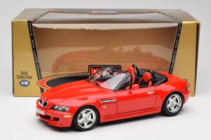 BMW Z3 E36/7 Roadster Vermelho Bburago 1:18 3349 Metal - imagem 8 de 8