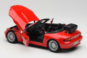 BMW Z3 Roadster 1.9 Vermelho Edição Concessionário UT Models 1:18 80439423068 Metal - imagem 5 de 8