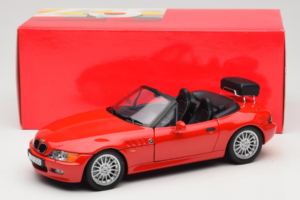 BMW Z3 Roadster 1.9 Vermelho Edição Concessionário UT Models 1:18 80439423068 Metal - imagem 8 de 8
