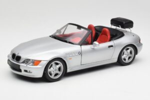 BMW Z3 Roadster Com Porta-Bagagens Prata UT Models 1:18 20407 Metal