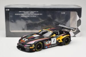BMW Z4 E89 GT3 #4 BMW Sports Trophy Team N. Catsburg / R. Martin Endurance Series Baku Challenge 2013 Minichamps 1:18 1511323 - imagem 6 de 6