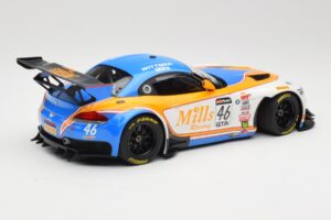 BMW Z4 E89 GT3 #46 Mills Racing M. Wittmer / A. Mills Pirelli World Challenge Sprint X-Series 2016 Minichamps 1:18 151162346  - imagem 2 de 6