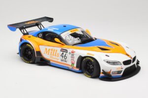 BMW Z4 E89 GT3 #46 Mills Racing M. Wittmer / A. Mills Pirelli World Challenge Sprint X-Series 2016 Minichamps 1:18 151162346  - imagem 4 de 6