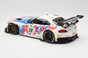BMW Z4 E89 GT3 #9 Roal Motorsport A. Zanardi / B. Spengler 24 Hours of Spa 2015 Minichamps 1:18 151152309 Metal - imagem 5 de 6