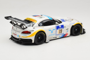 BMW Z4 GT3 #19 Team Schubert J. Muller / D. Muller ADAC 24 Hours Nurburgring 2012 Minichamps 1:18 151122319 Metal - imagem 2 de 6