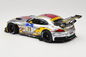 BMW Z4 GT3 #29 VDS Racing Team B. Leinders / F. Paltalla ADAC 24 Hours Nurburgring 2012 Minichamps 1:18 151122329 Metal - imagem 5 de 6