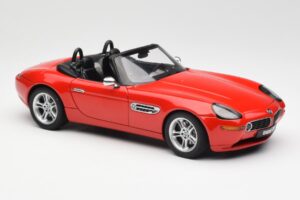 BMW Z8 E52 Vermelho AUTOart 1:18 70513 Metal - imagem 6 de 8