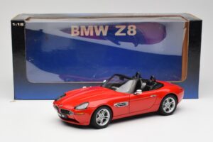 BMW Z8 E52 Vermelho AUTOart 1:18 70513 Metal - imagem 8 de 8