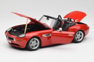 BMW Z8 E52 Vermelho Metálico Bburago 1:18 18-12032 Metal - imagem 2 de 8
