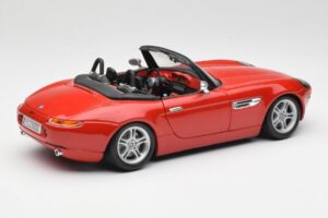 BMW Z8 E52 Vermelho Metálico Bburago 1:18 18-12032 Metal - imagem 3 de 8
