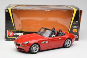 BMW Z8 E52 Vermelho Metálico Bburago 1:18 18-12032 Metal - imagem 8 de 8