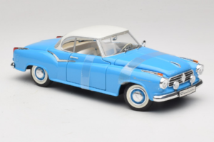 Borgward Isabella Coupe Azul Revell 1:18 08859-P1 Metal - imagem 4 de 6
