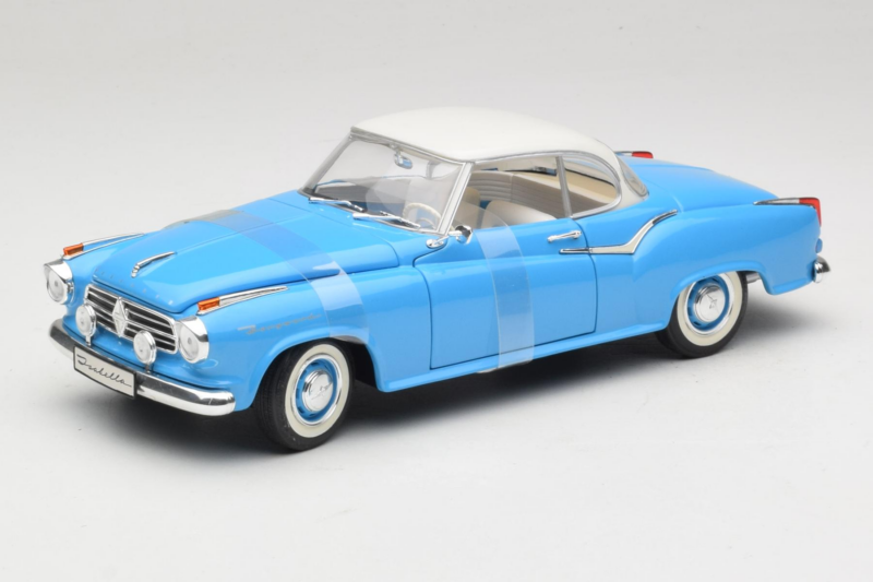 Borgward Isabella Coupe Azul Revell 1:18 08859-P1 Metal