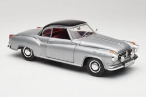 Borgward Isabella Coupe Cinzento & Preto Revell 1:18 8989 Metal - imagem 6 de 8
