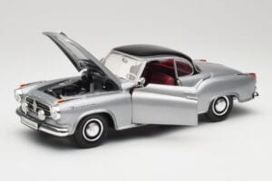 Borgward Isabella Coupe Cinzento & Preto Revell 1:18 8989 Metal - imagem 8 de 8