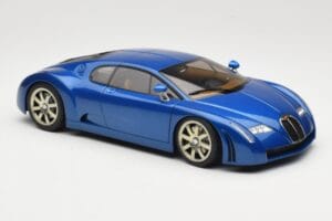 Bugatti EB 18.3 Chiron Azul AUTOart 1:18 70911 Metal - imagem 6 de 8