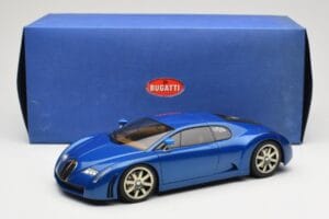 Bugatti EB 18.3 Chiron Azul AUTOart 1:18 70911 Metal - imagem 8 de 8