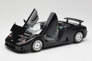 Bugatti EB110 Preto Bburago 1:18 3055 Metal - imagem 2 de 8