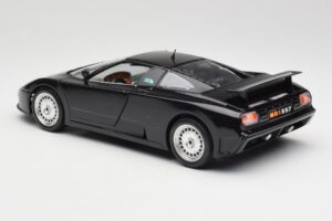 Bugatti EB110 Preto Bburago 1:18 3055 Metal - imagem 7 de 8