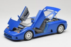Bugatti EB110 Azul Escuro Bburago 1:18 3035-DB Metal - imagem 2 de 8