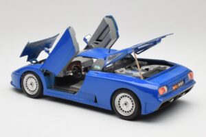 Bugatti EB110 Azul Escuro Bburago 1:18 3035-DB Metal - imagem 5 de 8