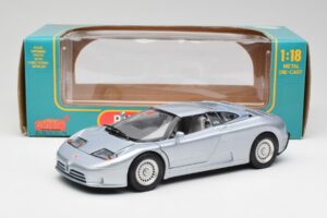 Bugatti EB110 SS Prata Anson 1:18 30303-W-M2 Metal - imagem 8 de 8