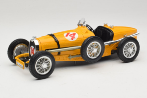Bugatti Type 59 #14 Grand Prix Laranja Bburago 1:18 3012 Metal