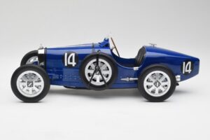 Bugatti Type 35 #14 Dark Blue Norev 1:12 125703 Metal - imagem 3 de 6