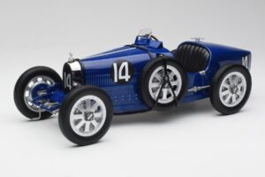 Bugatti Type 35 #14 Dark Blue Norev 1:12 125703 Metal