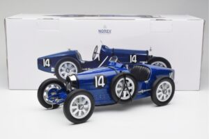 Bugatti Type 35 #14 Dark Blue Norev 1:12 125703 Metal - imagem 6 de 6