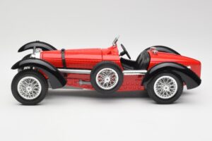 Bugatti Type 55 Vermelho Bburago 1:18 3009 Metal - imagem 3 de 6