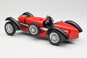Bugatti Type 55 Vermelho Bburago 1:18 3009 Metal - imagem 5 de 6