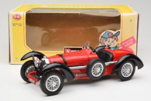 Bugatti Type 55 Vermelho Bburago 1:18 3009 Metal - imagem 6 de 6