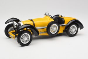 Bugatti Type 59 Amarelo Bburago 1:18 3005 Metal