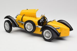 Bugatti Type 59 Amarelo Bburago 1:18 3005 Metal - imagem 5 de 8