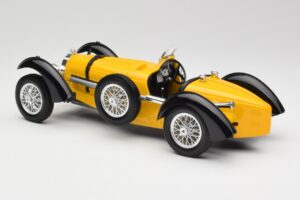 Bugatti Type 59 Amarelo Bburago 1:18 3005 Metal - imagem 7 de 8