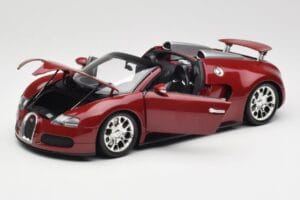 Bugatti Veyron Grand Sport Vermelho Minichamps 1:18 100110832 Metal - imagem 2 de 9