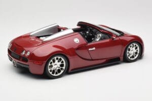 Bugatti Veyron Grand Sport Vermelho Minichamps 1:18 100110832 Metal - imagem 4 de 9
