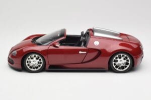 Bugatti Veyron Grand Sport Vermelho Minichamps 1:18 100110832 Metal - imagem 5 de 9
