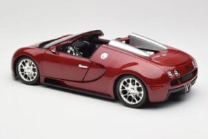 Bugatti Veyron Grand Sport Vermelho Minichamps 1:18 100110832 Metal - imagem 8 de 9