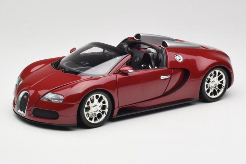 Bugatti Veyron Grand Sport Vermelho Minichamps 1:18 100110832 Metal