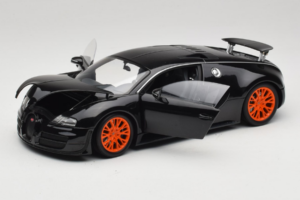 Bugatti Veyron Super Sport Black Metallic Minichamps 1:18 100110842 Metal - imagem 2 de 8