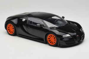 Bugatti Veyron Super Sport Black Metallic Minichamps 1:18 100110842 Metal - imagem 6 de 8