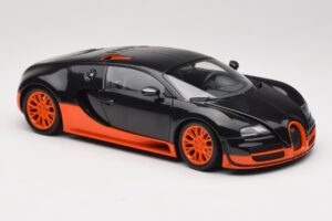 Bugatti Veyron Super Sport Top Gear Edition Minichamps 1:18 519101101 Metal - imagem 6 de 8