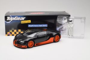 Bugatti Veyron Super Sport Top Gear Edition Minichamps 1:18 519101101 Metal - imagem 8 de 8