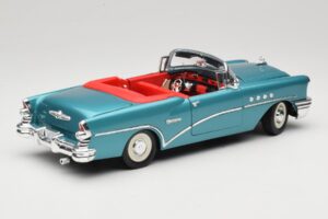 Buick Century Cabriolet Azul Mira 1:18 6134 Metal - imagem 3 de 8