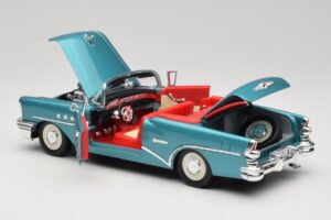Buick Century Cabriolet Azul Mira 1:18 6134 Metal - imagem 5 de 8