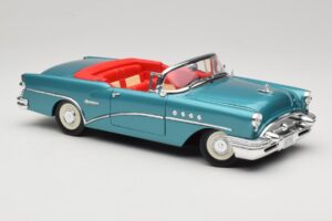 Buick Century Cabriolet Azul Mira 1:18 6134 Metal - imagem 6 de 8